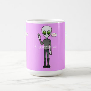 Freundliche Waving Alien Thunder_Cove Kaffeetasse