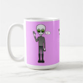 Freundliche Waving Alien Thunder_Cove Kaffeetasse (Links)