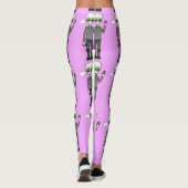 Freundliche Waving Alien Thunder_Cove Leggings (Rückseite)