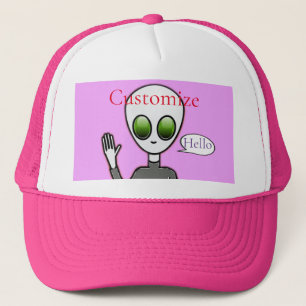 Freundliche Waving Alien Thunder_Cove Truckerkappe