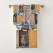 Freundliche Ziegen Badhandtuch Set (Insitu)