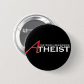 Freundlicher Atheist aus der Nachbarschaft Button (Vorne & Hinten)