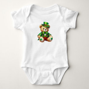 Freundlicher Bär Baby Strampler