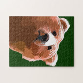 Freundlicher Bär Puzzle (Horizontal)