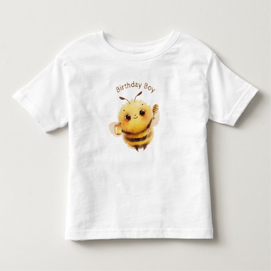 Freundlicher Bee Kleinkind T - Shirt (Vorderseite)