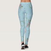 FREUNDLICHER BLAUE LEGGINGS (Rückseite)
