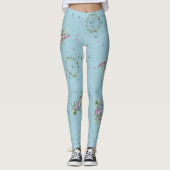 FREUNDLICHER BLAUE LEGGINGS (Vorderseite)