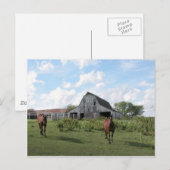 Freundlicher Empfang Postkarte (Vorne/Hinten)