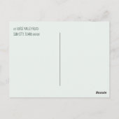 Freundlicher Erntedank Postkarte (Rückseite)