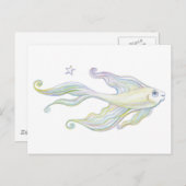 Freundlicher Fisch Postkarte (Vorne/Hinten)