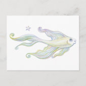 Freundlicher Fisch Postkarte (Vorderseite)