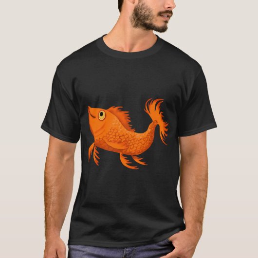 freundlicher Fisch T-Shirt (Vorderseite)