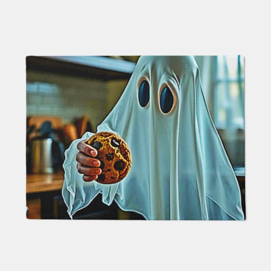 Freundlicher Geist mit Cookie Fußmatte (Vorderseite)