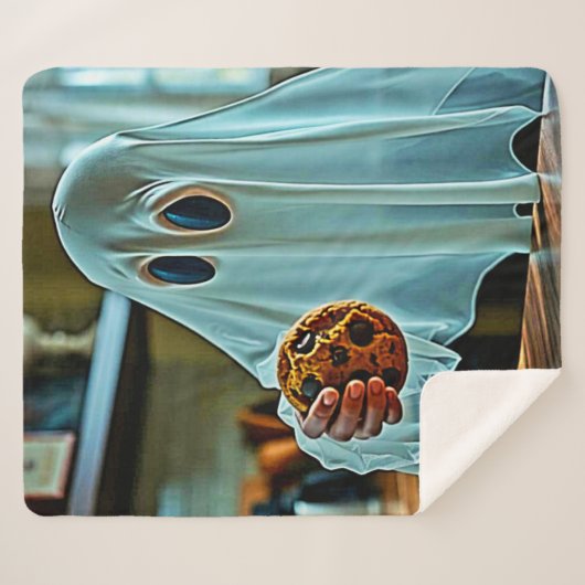 Freundlicher Geist mit Cookie Sherpadecke (Vorderseite (Horizontal))