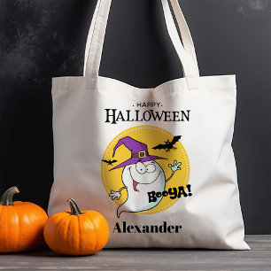 Freundlicher Geist Personalisiertes Halloween Tragetasche
