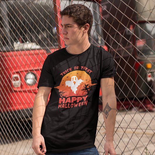 Freundlicher Geist: Trick oder Treat Tri-Blend Shirt