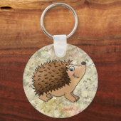 freundlicher Igel Schlüsselanhänger (Vorderseite)