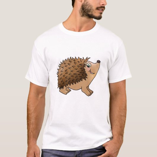 freundlicher Igel T-Shirt (Vorderseite)