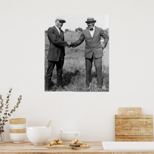 Freundlicher Kampf: 1922 Poster (Küche)