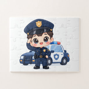 Freundlicher kleiner Offizier Puzzle