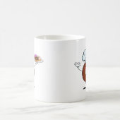 Freundlicher Krapfen-Koch Kaffeetasse (Mittel)