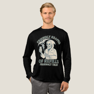 Freundlicher Sensenmann von Refils Pharmacy Tech S Tri-Blend Shirt