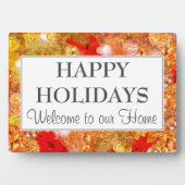 FREUNDLICHER URLAUB FOTOPLATTE (Vorderseite)