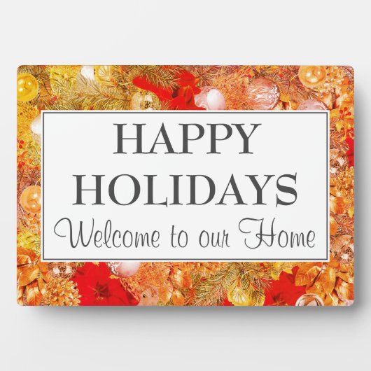 FREUNDLICHER URLAUB FOTOPLATTE (Vorderseite)