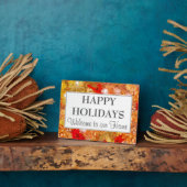 FREUNDLICHER URLAUB FOTOPLATTE (Seite)