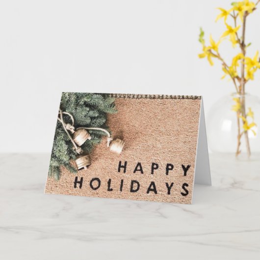 FREUNDLICHER URLAUB, LEICHT UND LEICHT KARTE (Gelbe Blume)