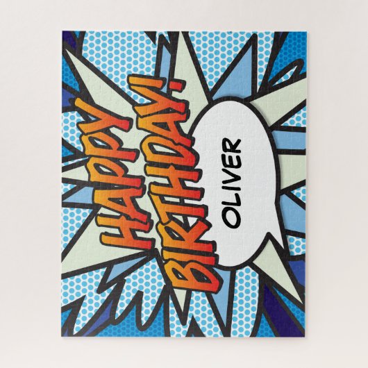 FREUNDLICHES Comic Puzzle (Vertikal)