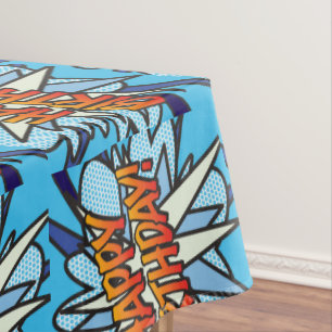 FREUNDLICHES Comic Tischdecke