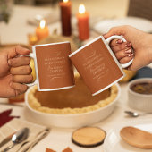 Freundliches Dinner Chic Elegantes Gastgeschenk Kaffeetasse