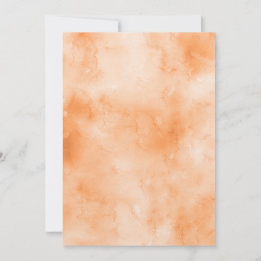 Freundliches Dinner Party Einladung (Rückseite)