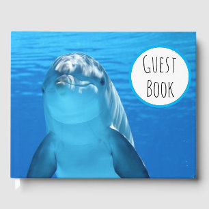 Freundliches Dolphin Blue Sea Gästebuch