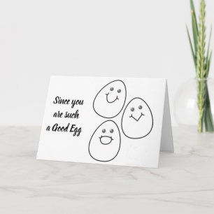 ****FREUNDLICHES EASTER*** zu A ****GUTES EGG***** Feiertagskarte