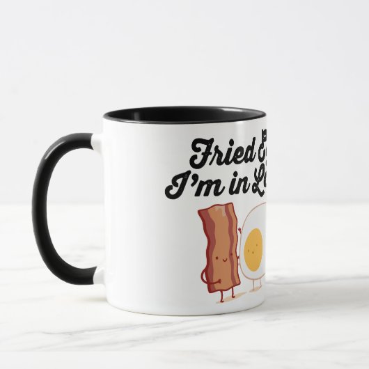 FREUNDLICHES EIER ICH BIN IN LIEBE TASSE (Links)