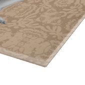 Freundliches englisches Bulldoggen-Schneidebrett Schneidebrett (Ecke)