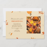 Freundliches Foto Erntedank Einladung