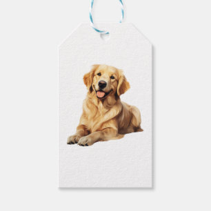 Freundliches Golden Retriever Smile - Loyal Dog Po Geschenkanhänger