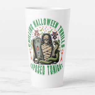 Freundliches Halloween Mummy Art für festliche Dek Milchtasse