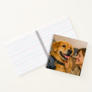 Freundliches Hundegruß-Notizbuch Notizblock