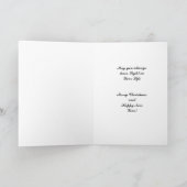 Freundliches Licht! Feiertagskarte (Innenseite)