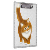 Freundliches orange klemmbrett (Rechts)