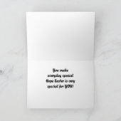 FREUNDLICHES OSTEN **DAUGHTER** HOFFEN, DASS ES EI KARTE (Innenseite)