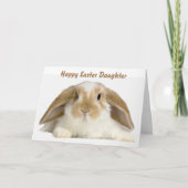 FREUNDLICHES OSTERES **DAUGHTER** HOFFEN, DASS ES  KARTE (Vorderseite)