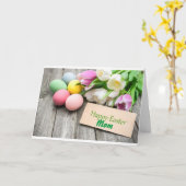 FREUNDLICHES OSTERES **MAMA** HOFFEN, DASS ES SICH KARTE (Gelbe Blume)