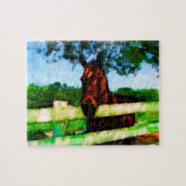 Freundliches Pferd Puzzle
