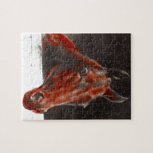 freundliches Pferd Puzzle (Horizontal)