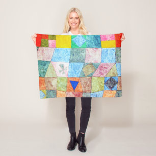 Freundliches Spiel, Paul Klee Fleecedecke